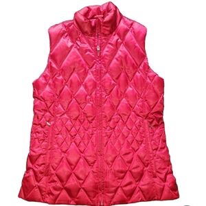 Lands' End Vibrant Pink Outerwear